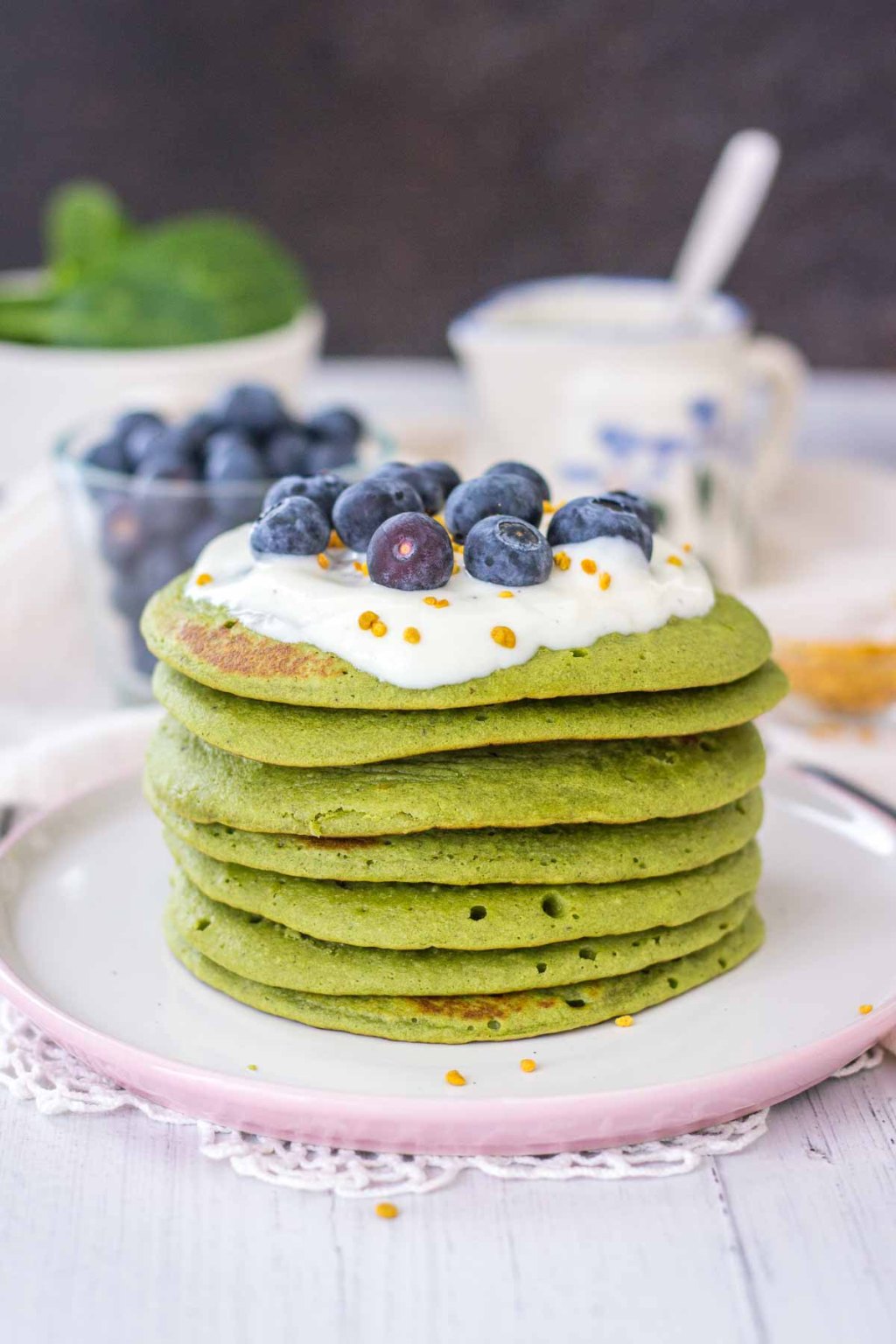 Indulge in Healthy Deliciousness with Matcha Pancakes!